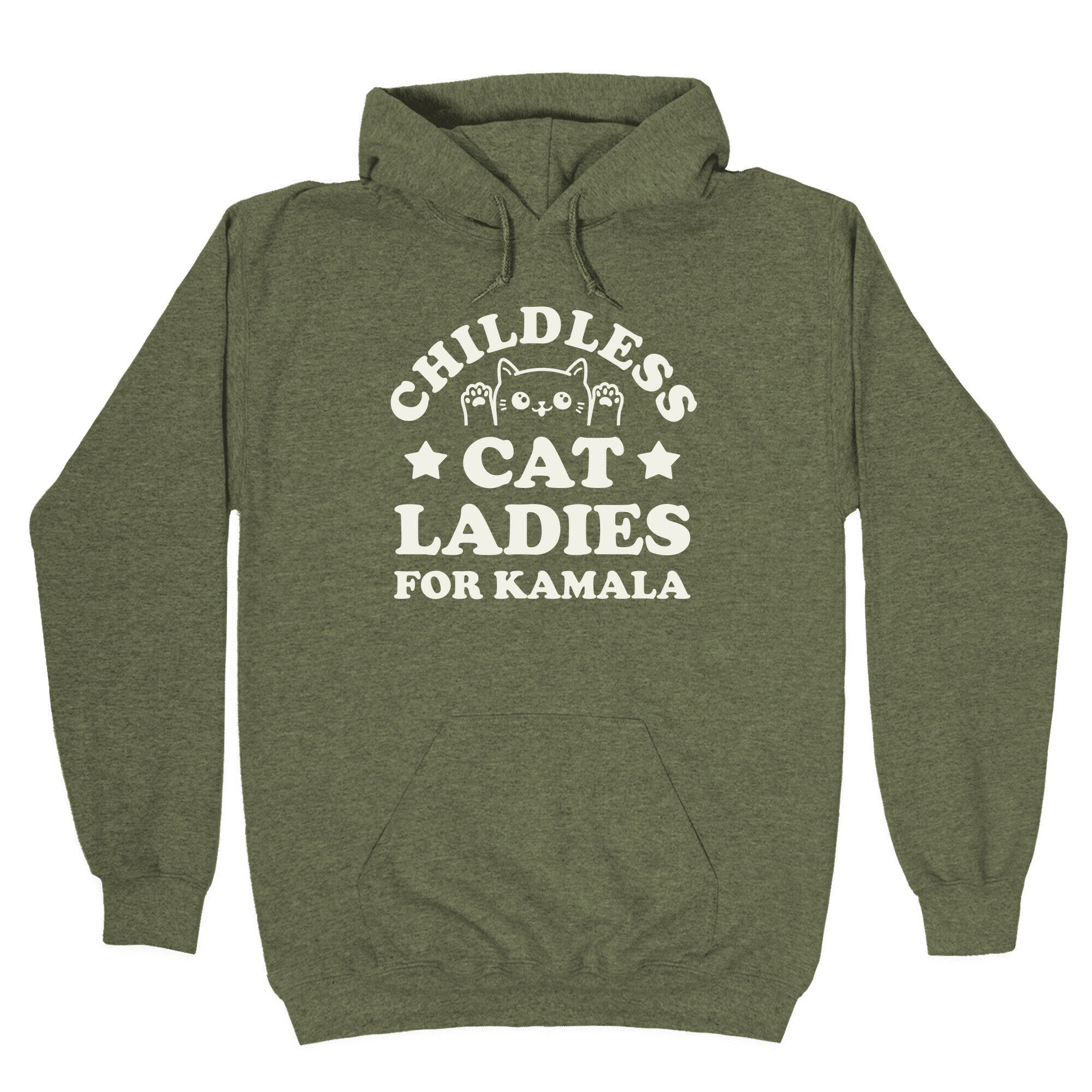 Childless Cat Ladies for Kamala Hoodie